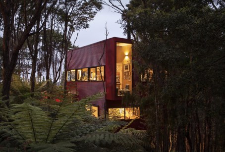The red house, Titirangi
