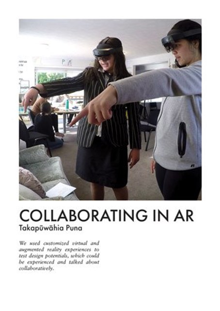 An image from 'A Mana ki te Mana Table' by Mitra Homolja and Ellie Tuckey