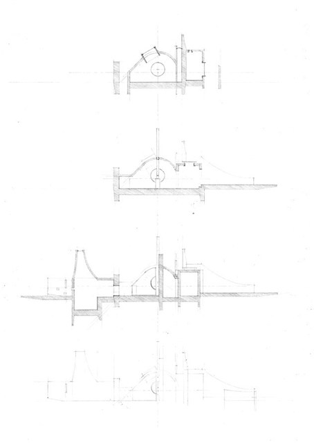 A drawing from 'House as Autobiography: An Architectural Mis-Translation of My Kitchen' by Emma Rea