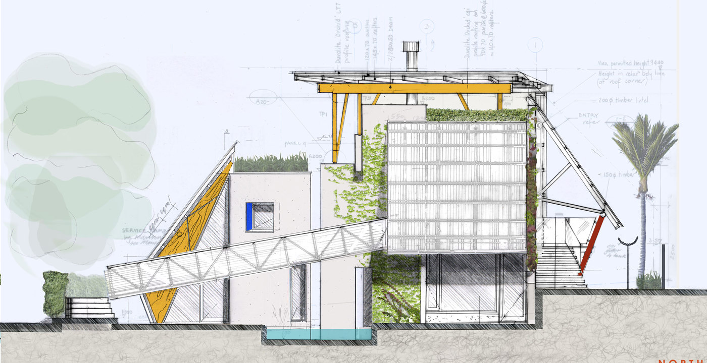Narrowneck North Elevation