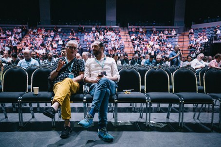 Pete Bossley and Wolfram Putz.