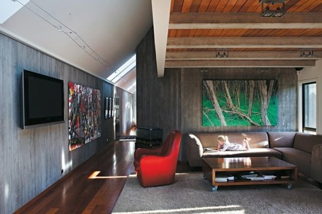 Interior of the Leighs House