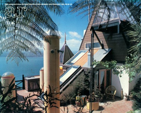 Britten House, Seatoun (1973), cover of Architectural Review