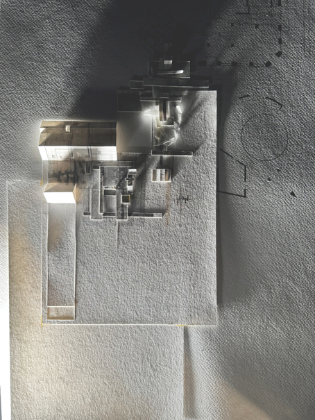 Gleaning from the surfaces of the drawing[s] and the building[s]
Collage.