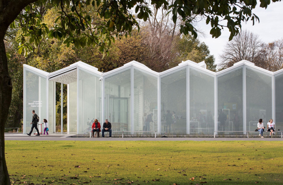 Christchurch Botanic Garden Visitor Centre by Patterson Associates