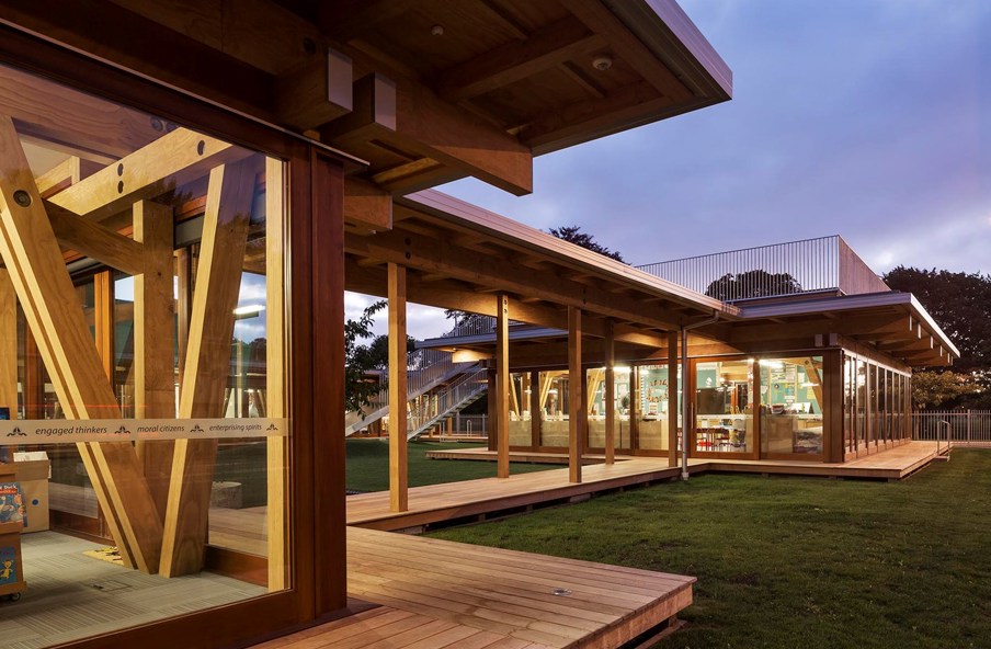 Cathedral Grammar Junior School by Andrew Barrie Lab and Tezuka Architects