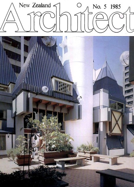 Wellington Club, cover of NZ Architecture (1985)