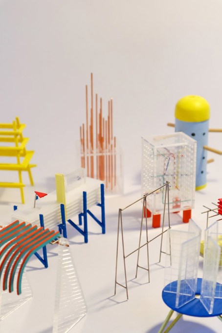 Models by Cindy Huang.