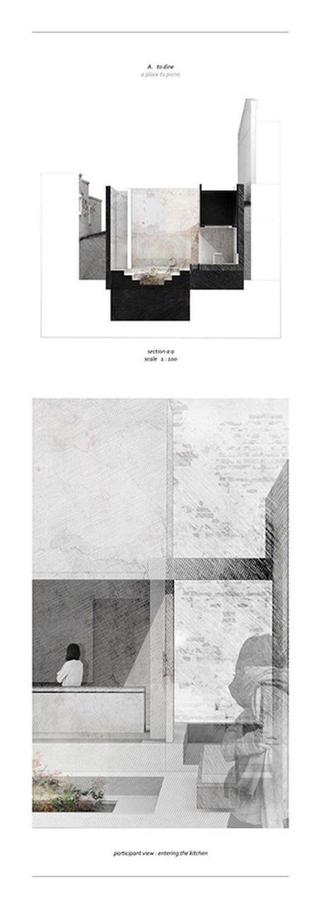 Drawings from The Fleeting Acts by Annie Tong.