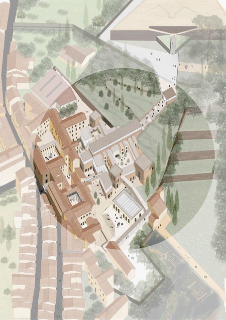 From Not a Monastery: Transposing and interpreting the ancient typology by Emily Pearce.