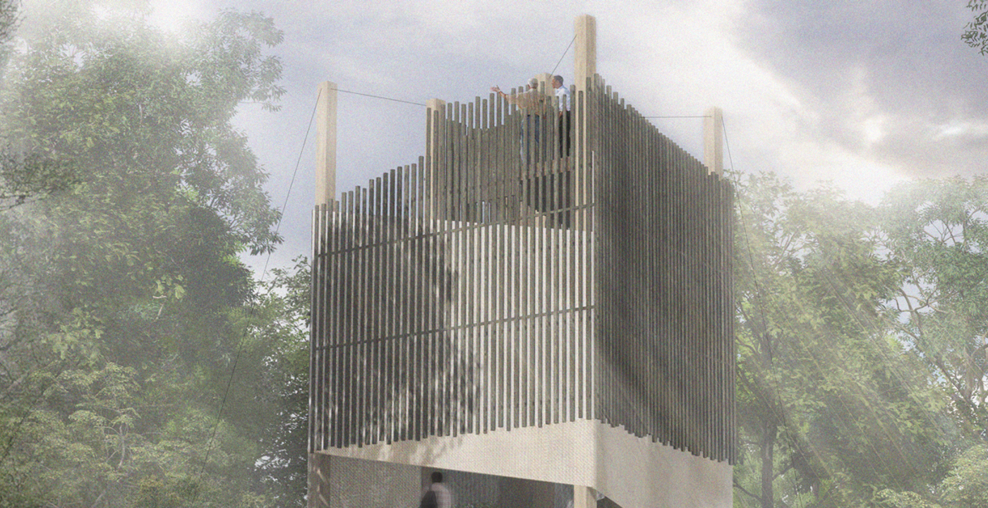 Exterior Maumahara Te Horotiu Perspective Regan Harrison Banner