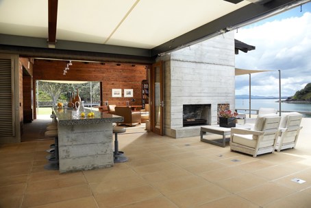 The Landing, boathouse