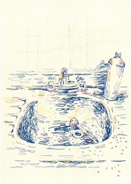 A drawing from 'House as Autobiography: An Architectural Mis-Translation of My Kitchen' by Emma Rea